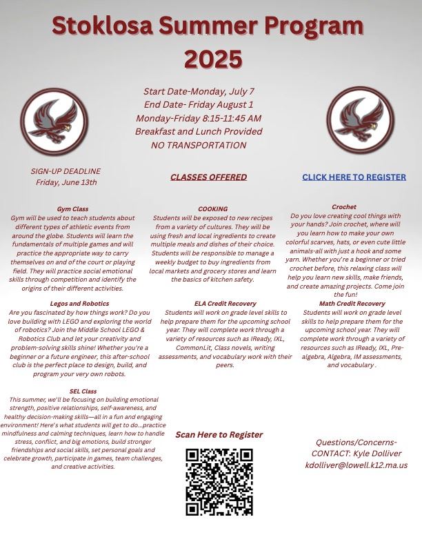  Summer 21st Century Program Registration